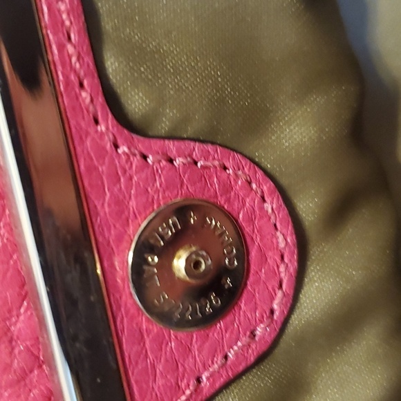 Coach Pink Madison Leather Small Georgie Satchel 30081 - Picture 12 of 13
